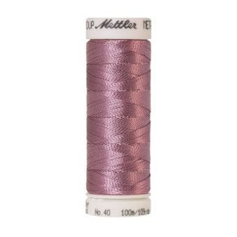 Bobine de fil à coudre Mettler Metallic violet