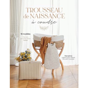 Livre Mon trousseau de naissance à coudre - Les Editions de Saxe