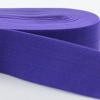 Elastique 40mm souple pour jupe violet
