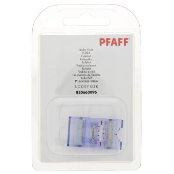 Pied de biche machine à coudre rouleaux transparents Pfaff