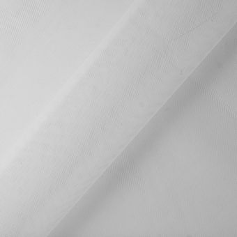 Tulle mi-raide grande laize blanc