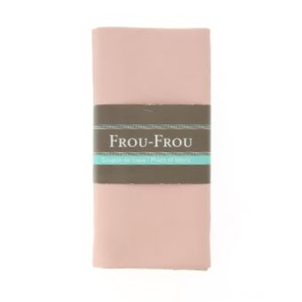 Grand coupon tissu uni 140x60cm simili cuir orange pâle