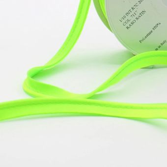 Passepoil neon green fluo 10mm