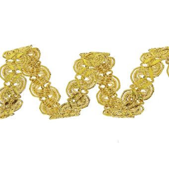 Galon paillette or 25mm