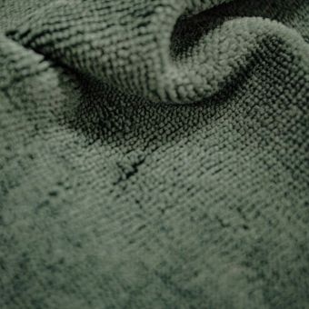 Tissu éponge bambou doudou kaki