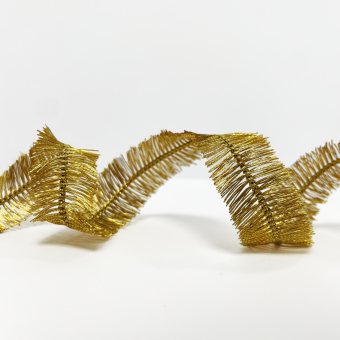 Galon guirlande lurex or 1,5mm