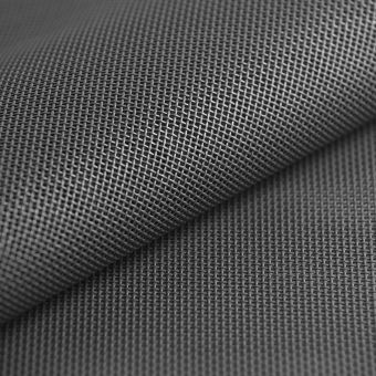 Tissu grille ajourée PVC anthracite 