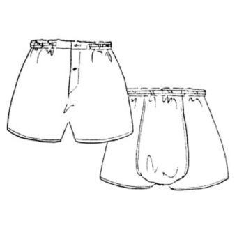 Patron Frégoli 423 - caleçon américain enfant 12 à 16 ans