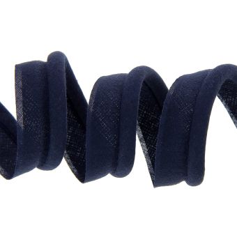 Passepoil tous textiles bleu marine 20 mm