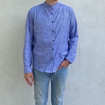 Patron MT Chemise col mao Alex