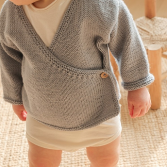 Patron tricot PDF La Brassière – Filomène