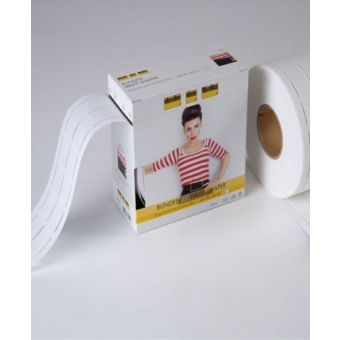 Bande d'entoilage pour ceinture Perfobande blanche