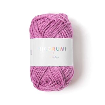 Fil à crocheter Creative Ricorumi dk orchidée 016 coton 57,5m - Rico Design