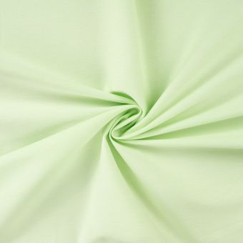 Tissu jean polycoton stretch coloré jaune lime
