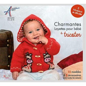 Livre Charmantes layettes pour bébé à tricoter