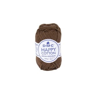 DMC - Natura Happy Cotton 3mm 20g Amigurumi et Crochet Col. 777 marron