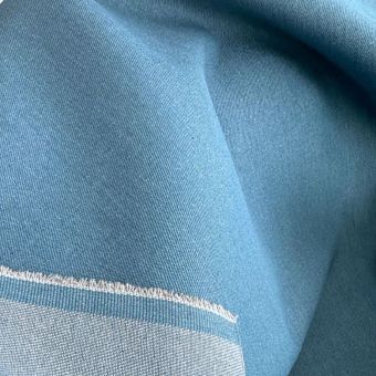 Tissu Jean 100% Coton Largeur 180cm Bleu Indigo