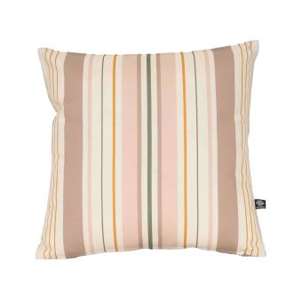 Coussin extérieur rayé