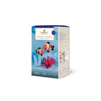 Kit crochet amigurumis poissons clown DMC