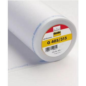 Entoilage thermocollant Vlieseline G405 blanc