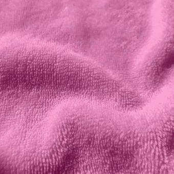Tissu éponge bambou douce uni bonbon