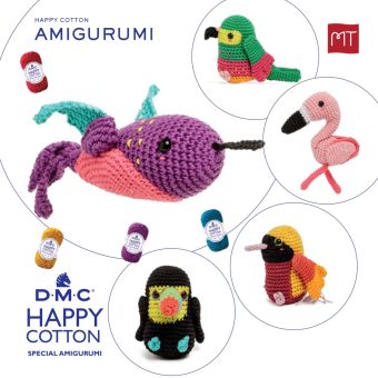 Book happy cotton oiseaux DMC