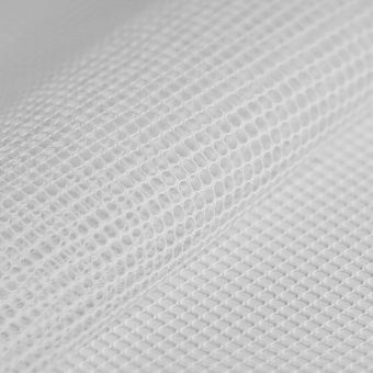 Tissu filet mesh blanc