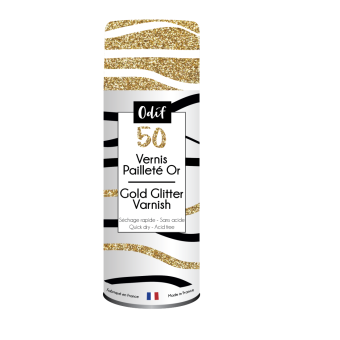 Vernis Pailleté Or 50 - Odif