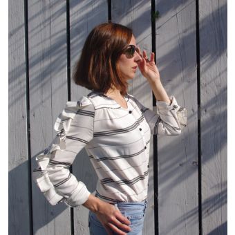 Patron chemise Keats taille 34 à 46 - Maison Fauve