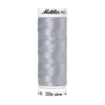 Fil à broder Mettler Poly Sheen gris col 3650