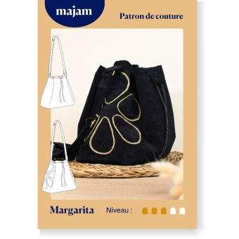 Patron couture Sac bourse - Margarita,Format: Pochette