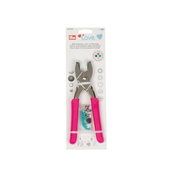 Pince vario avec outils fuchsia 3-4mm - Prym love