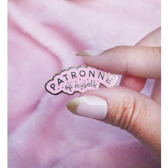 Pin's patronne of myself rose - Malicieuse
