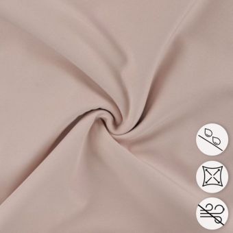 Tissu softshell uni nude