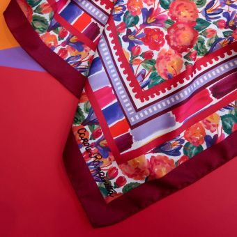 Carré Foulard - Taliouine - 70 X 70 CM