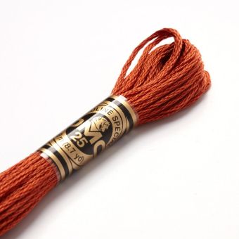 Fil mouliné à broder - Tons jaunes/orangés - COL 920