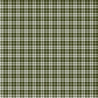 Tissu Impermeable Tartan Boho 02 Vert Foret, coupon 1m x laize (155cm)