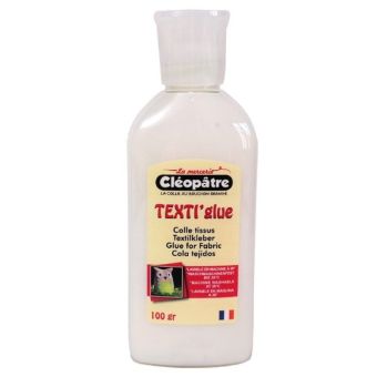Cléopâtre - Colle pour tissu Texti'glue 100 g