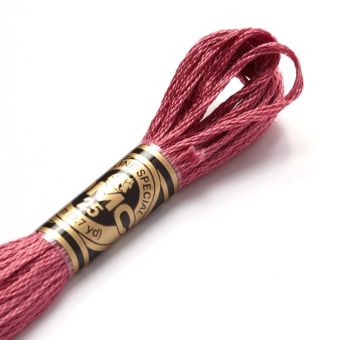 Fil mouliné à broder - Tons roses-violets - COL 3687