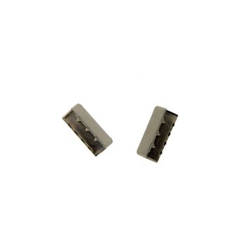 Embouts terminaison de sangle en métal 30 mm