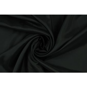 Coupon 300x139cm de Doublure taffetas légère de viscose noire
