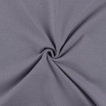 Maille jersey coton bio unie lilas