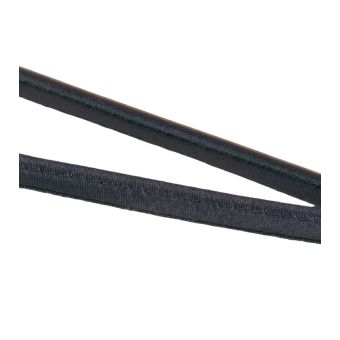 Bobine 25m passepoil satin 10mm bleu marine