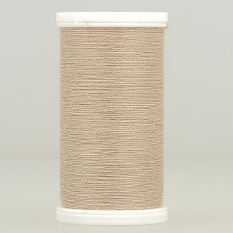 Bobine de fil polyester recyclé beige