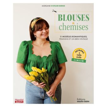 Livre Blouses et Chemises romantiques  Atelier Bernie