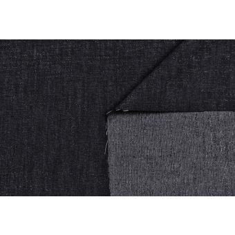 Coupon 300x161cm de Denim léger lurex platine