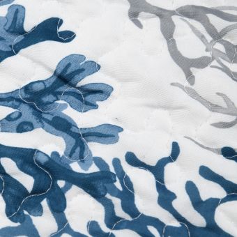 Tissu matelassé Quiberon gris