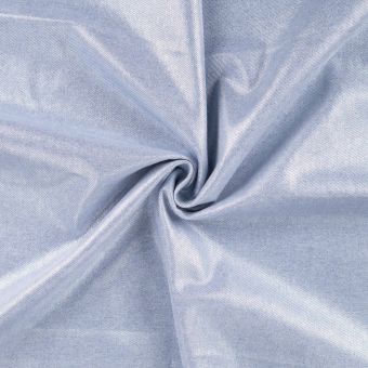 Tissu denim stretch imprimé pailleté bleu royal
