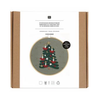 Kit Broderie - Arbre de Noël - Rico Design