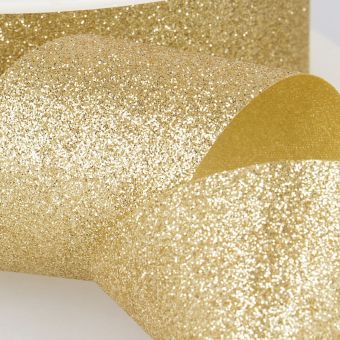 Ruban paillettes champagne 25mm